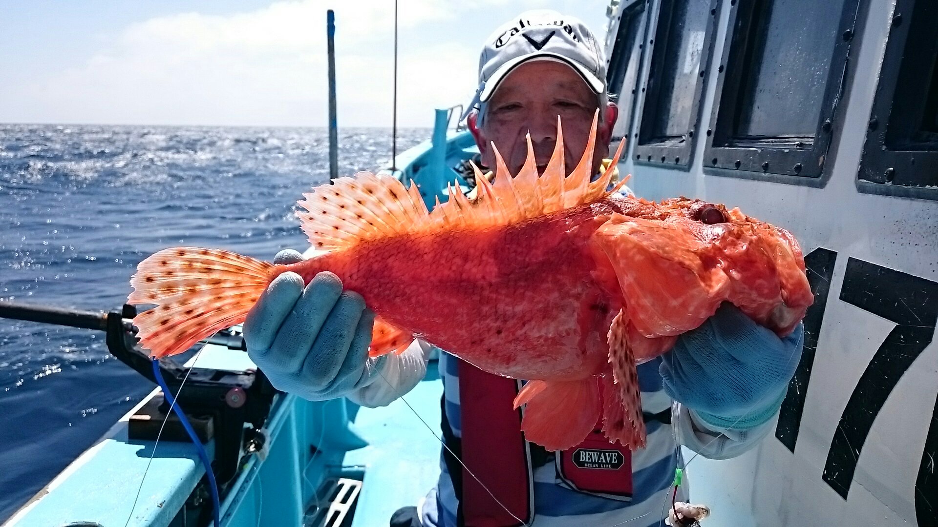 7 30 鬼カサゴ 南伊豆の深場釣りなら秀丸